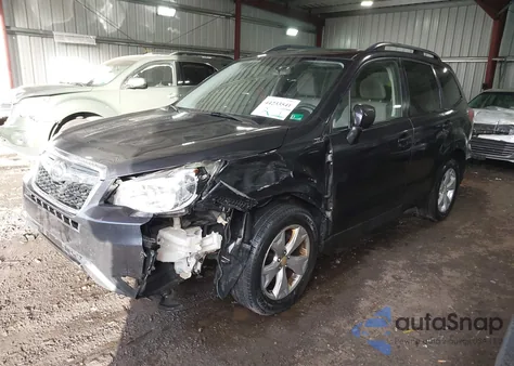 2016 Subaru Forester 2.5I Premium из США, поврежденный, VIN JF2SJADC4GH413620